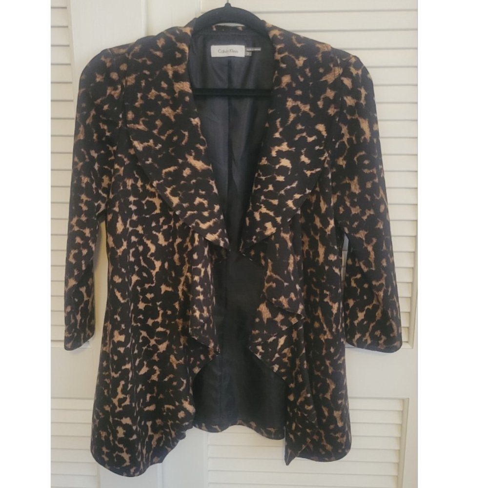 Calvin Klein Leopard Jacket Blazer